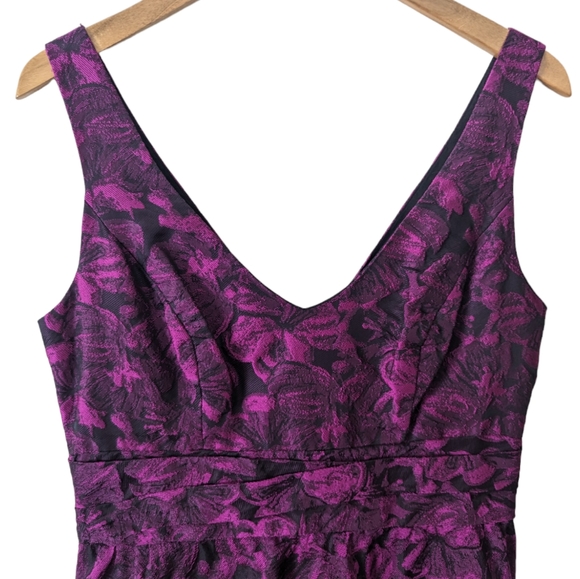 Pamella by Pamella Roland Jasmine Orchid High-Low Gown - Size 10 - Picture 6 of 9